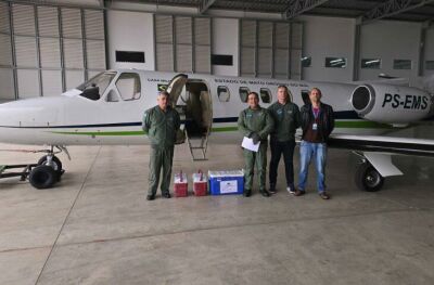 Imagem da notícia Mato Grosso do Sul mobiliza aeronave para garantir transplante de órgãos
